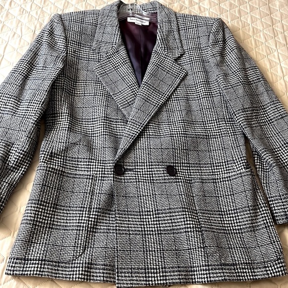 Breckenridge Vintage Oversized
Checked Blazer doble breast‎  plaids Wool … - Picture 5 of 13